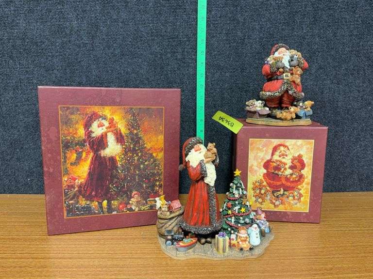 Two pieces Sherwood Magical Christmas Collection-“Santa’s Bear Hug” and “Magical Moment” image