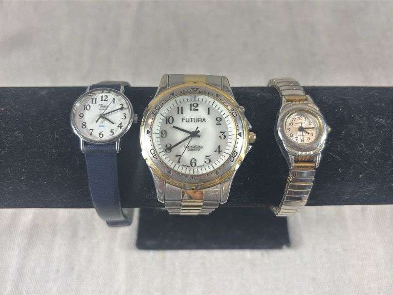 Three wrist watches image