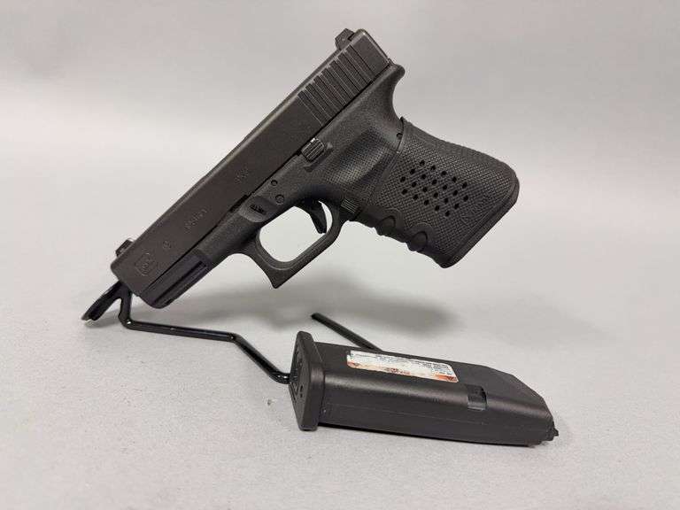 Glock 9MM Pistol, Model 19, SN PHU469 image