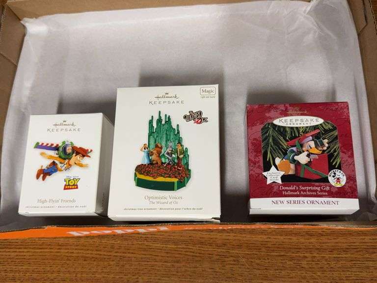 Hallmark ornaments as shown image