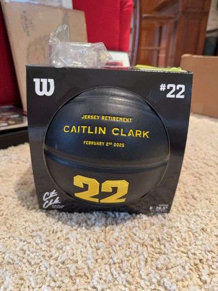 Caitlin Clark Jersey Retirement Basketball New in Packaging image