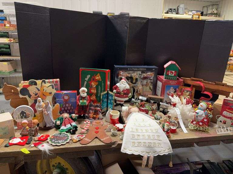 Large group of all kinds of Christmas decor image