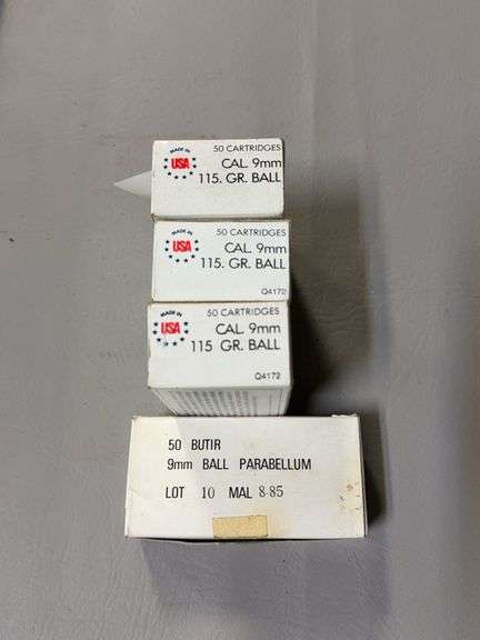 200 rounds 9mm ammo, factory load? image