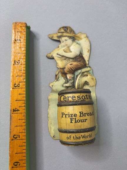 Ceresota Prize Bread Flour of the World tin match holder image