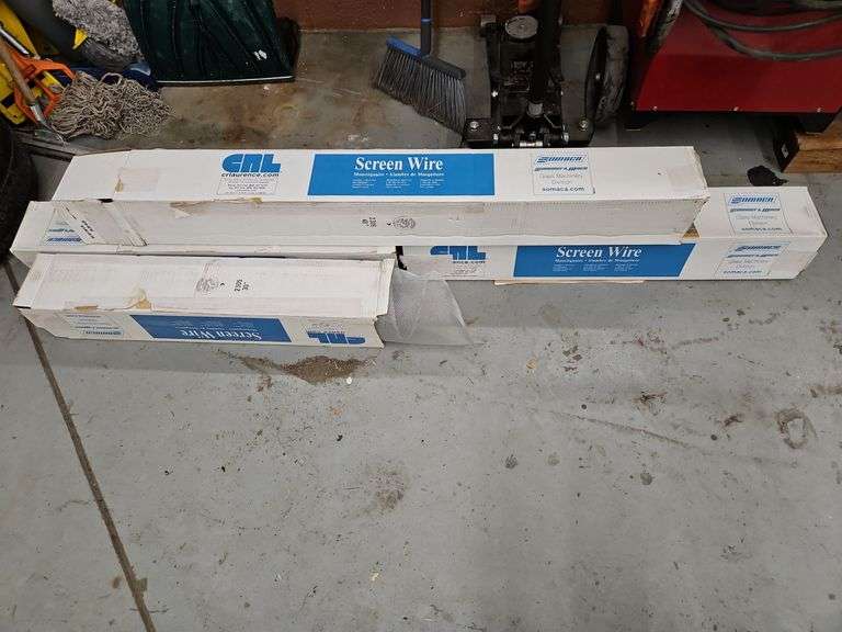 Screen Wire - 4 Boxes - 2 Boxes Size 36", 1 Box Size 30", 1 Box Size 48" image