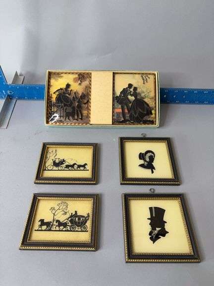 Pair of silhouettes in original box and two other pair (That makes 6 total!) image