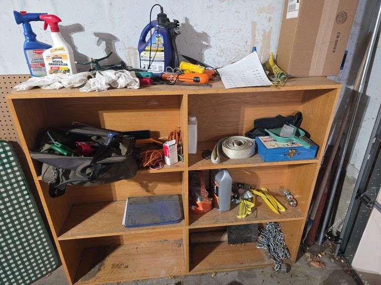 Shelf 57x12x48 with contents (Bring boxes to pack) image