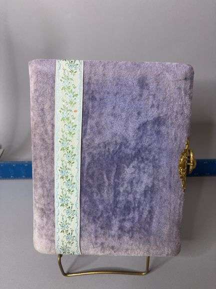 8x11 photo album, no photos Fair condition image