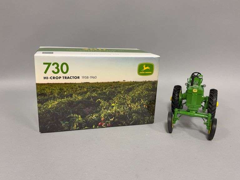 1:16 scale Ertl John Deere Model 730 Hi-Crop tractor 1958-1960 Official Show Toy 2011 Two Cylinder Club Expo XXI image