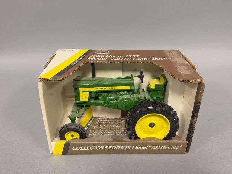 1:16 scale Ertl John Deere 1957 Model 720 Hi-Crop tractor image