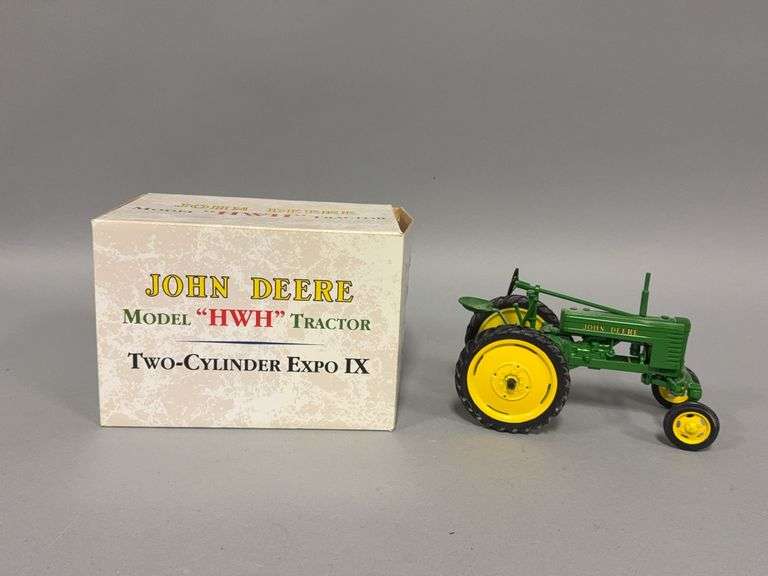 1:16 scale Ertl John Deere Model “HWH” tractor Two Cylinder Expo IX image