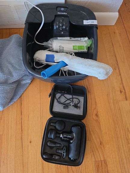 Footbath and massager image