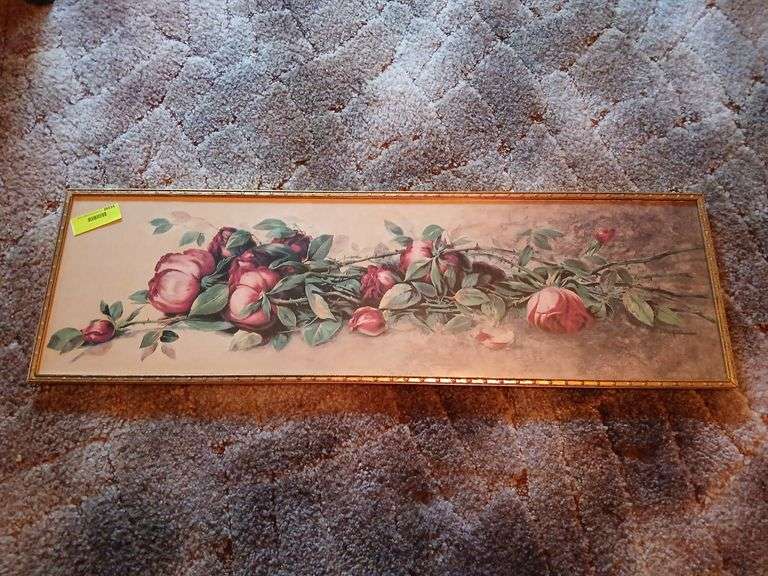 Roses yardlong print image