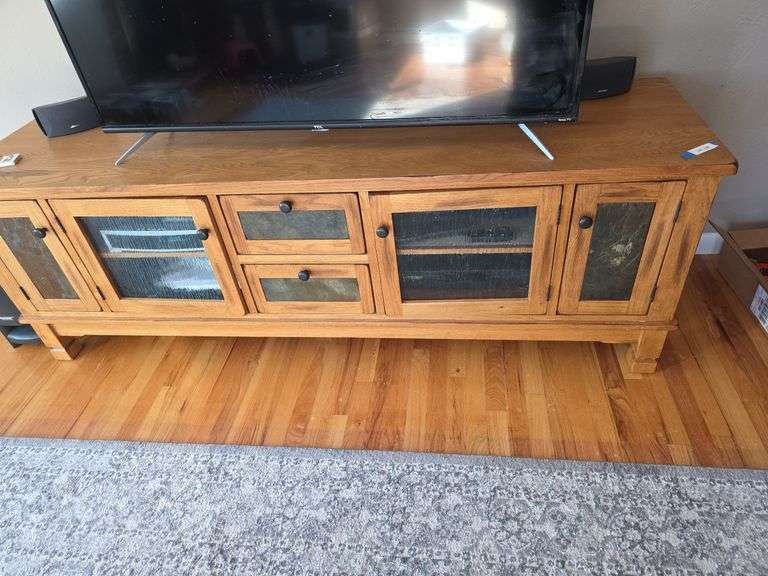 Entertainment center.80X22X27 No electronics image