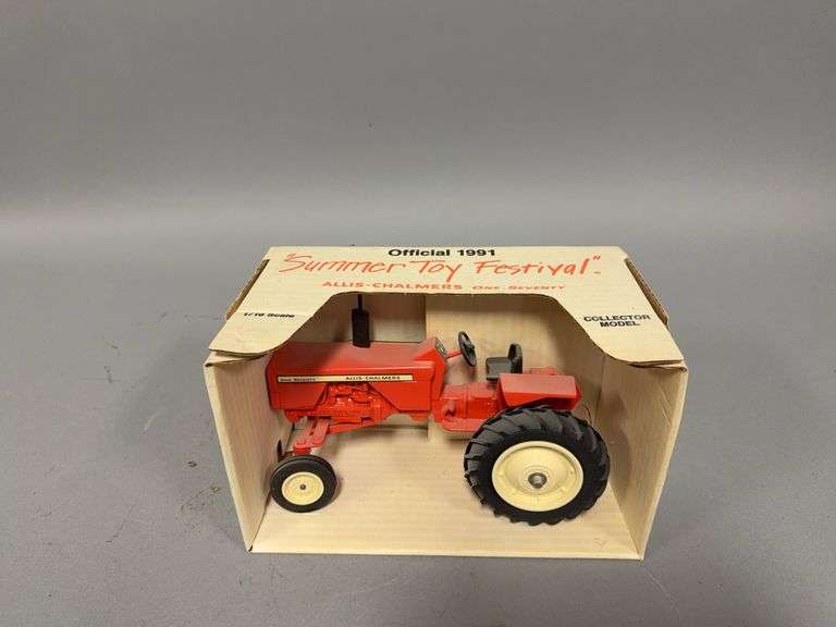 1:16 scale Spec-Cast Allis-Chalmers one-seventy Official 1991 Summer Toy Featival image