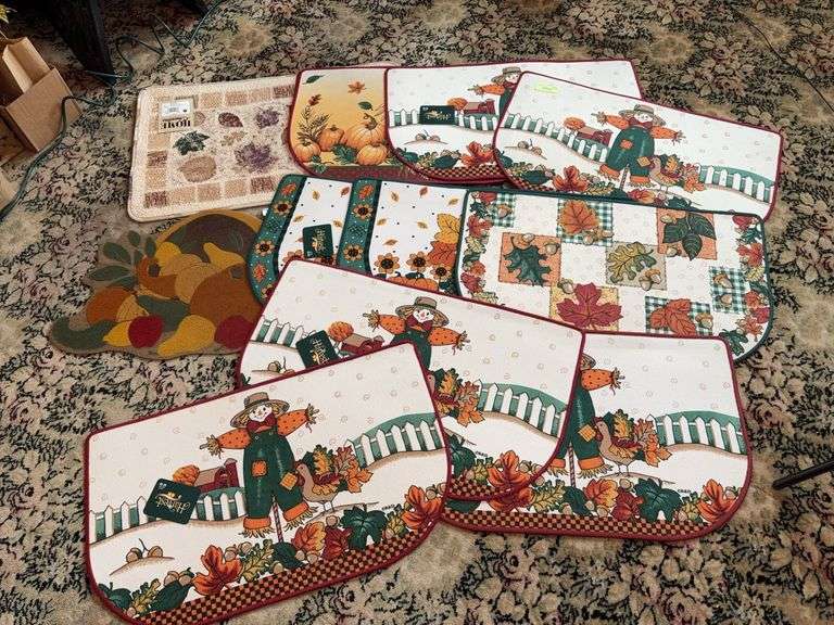 10 new entry rugs, fall theme image