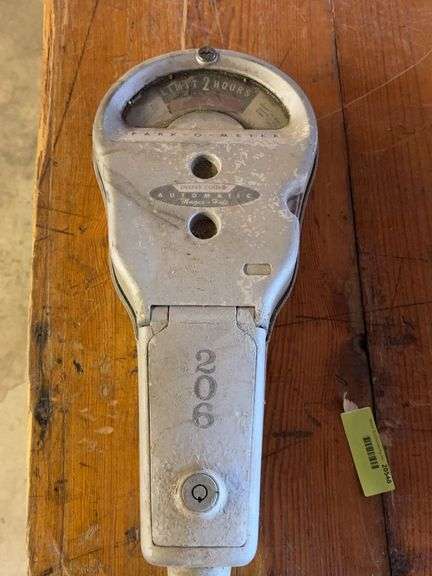 Parking meter for space 206 image