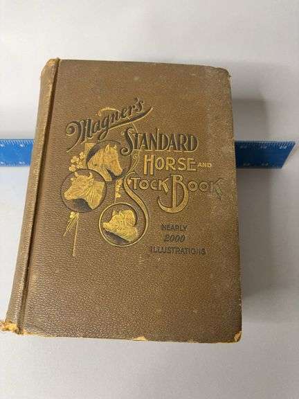 Magners Standard Horse and Stock Book 1904 Saalfield Publishing Co image