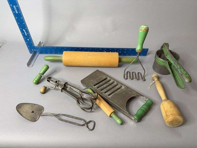 Vintage kitchen utensils image