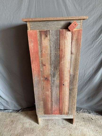Barnboard cabinet 12D x 20L x 49H image