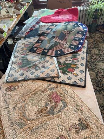 Many entry rugs/mats, most new image