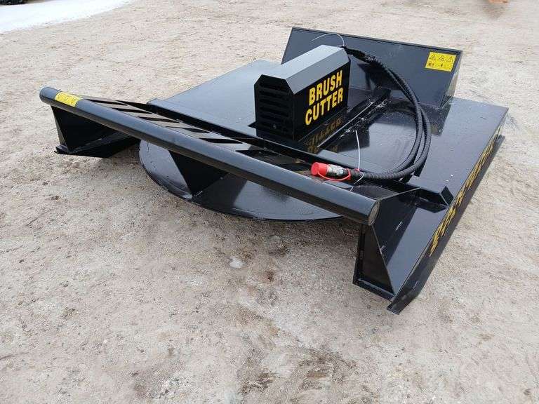 Skid Steer Brush Cutter	Mower King		SSRC	working width 77 in, Direct Drive Hydraulic Motor, Quick Attach, 790lbs. NOTE: GEAR BOX NEEDS OIL BEFORE USING image