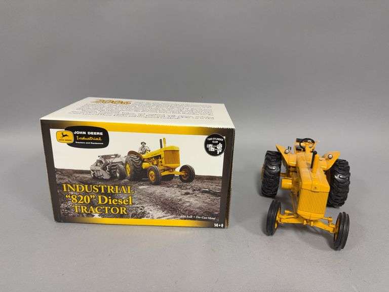 1:16 scale Ertl John Deere Industrial Division 1956-2006 Industrial 820 Diesel tractor image