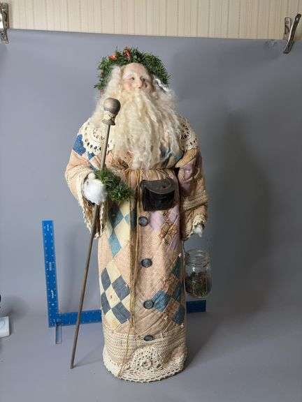 Approx 36” tall Santa image