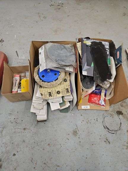 Sanding Supplies (3 Boxes) image