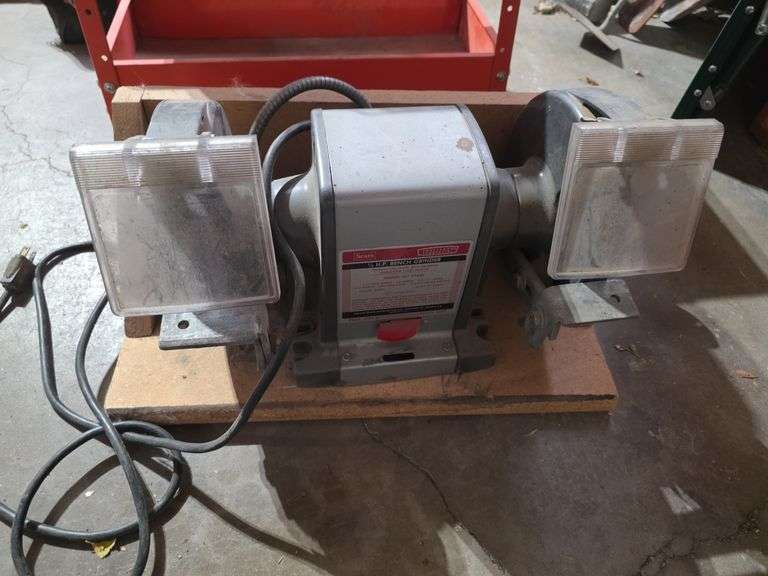 Bench grinder image