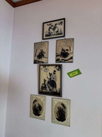 Six silhouettes (two are pairs) image