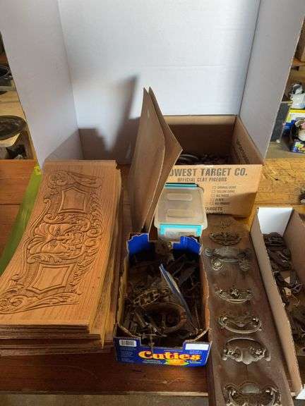 Furniture repair needs-chair backs, drawer pulls, hinges, etc image