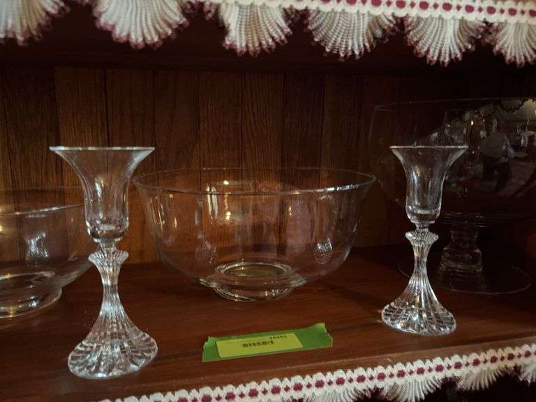 Multiple pieces Princess House clear glass image