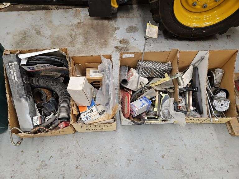 4 Boxes of Misc Car Parts image