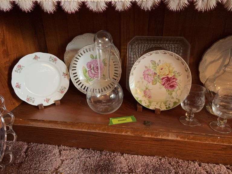 Princess House glassware and china plates image