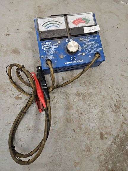 500 Amp Carbon Pile Load Tester, Model 500A2 image