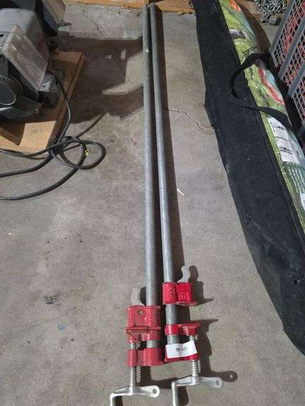 Sixty-inch pipe clamps image