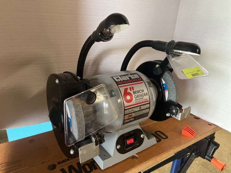 Clarke Metalworker 6” bench grinder