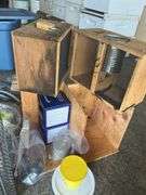 Bee keeping supplies, new stainless steel strainer, face net, Apiguard etc..