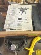 Sears Craftsman 10” table saw with clamping miter gauge