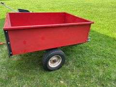 Huskee 15 cf dump trailer 36 x 48