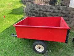 Huskee 15 cf dump trailer 36 x 48