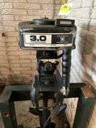 Sears 3hp outboard boat motor and stand