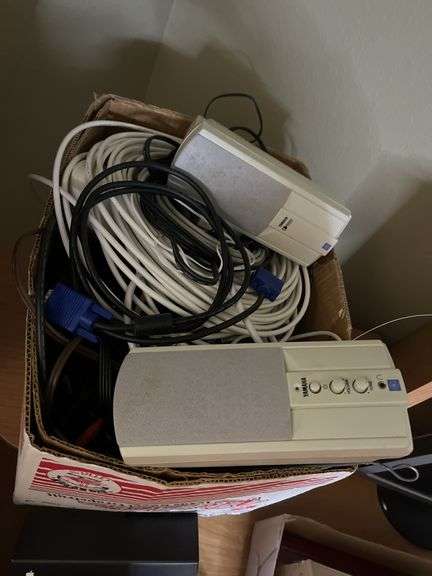 Portable radio, cassette tapes, playing cards, telephones etc...