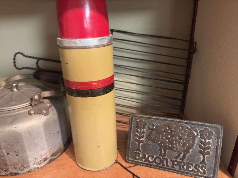 Variety of old kitchen gadgets
