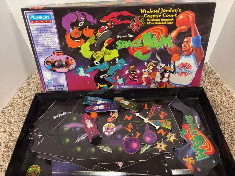 Space Jam game and Scribbage game