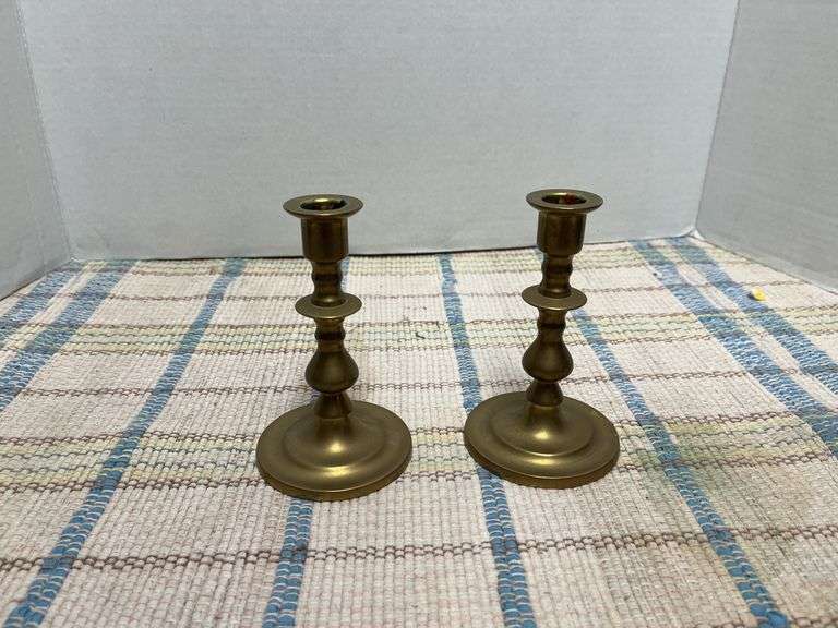 Brass  candlesticks