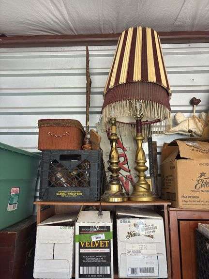 Huge collection of bunny rabbit theme decor - also includes lawyers bookshelf with glass doors, lamps, wall signs