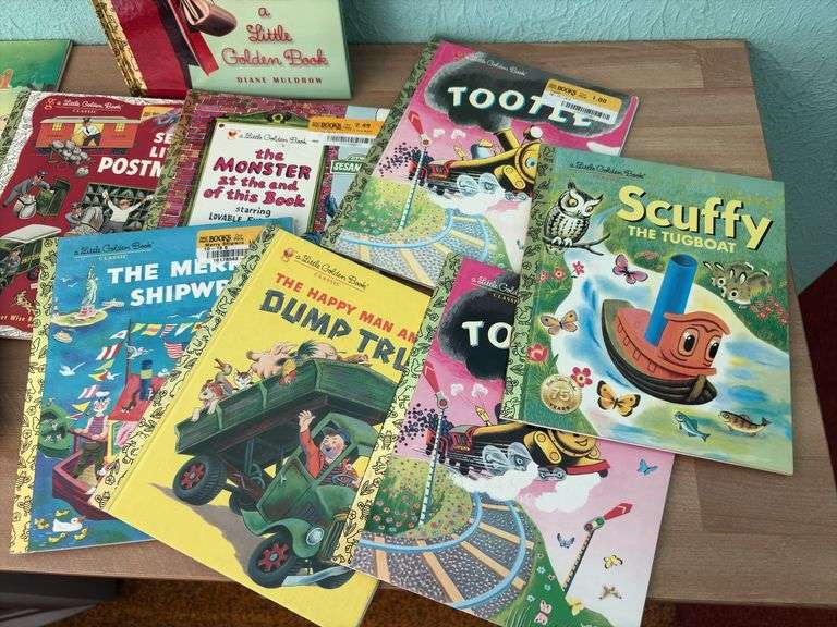 Ten Little Golden books