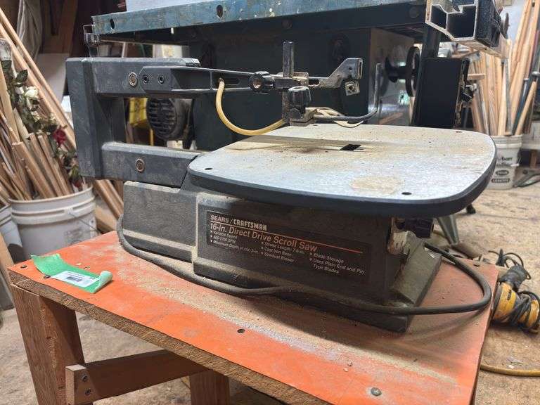 Sears craftsman 16 inch direct drive scroll saw